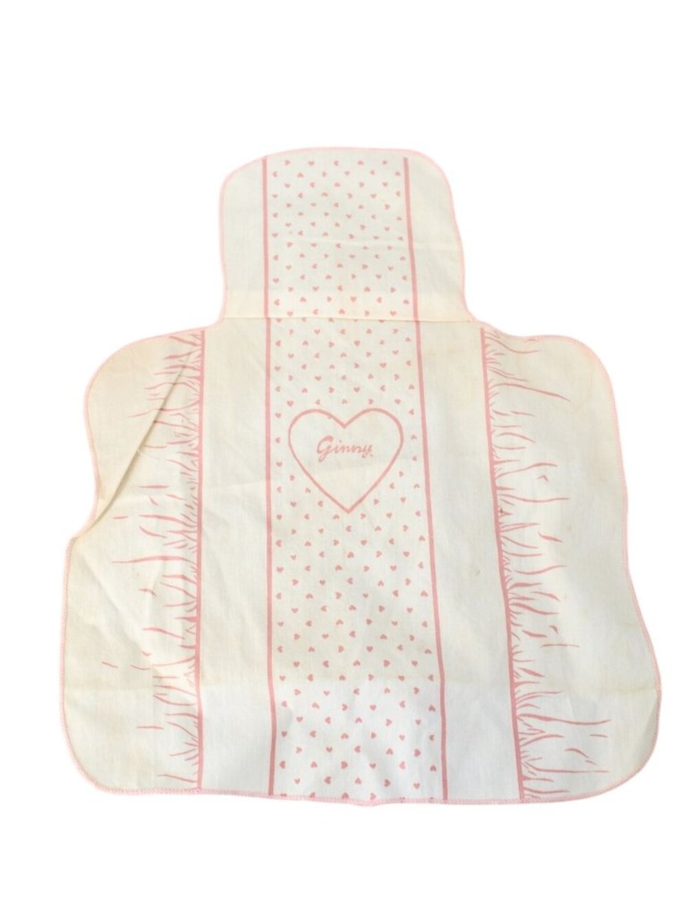 Vogue Ginny Doll Bed Coverlet Pink Vintage 94786 Cotton
